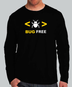 Bug Free Zone T-Shirt – Code with Confidence
