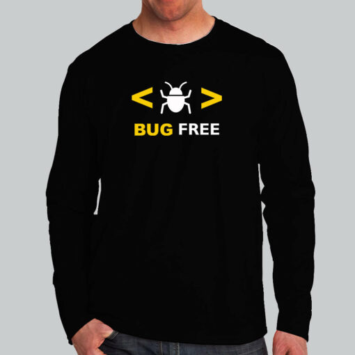 Bug Free Zone T-Shirt – Code with Confidence