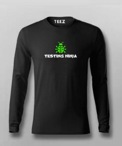 Bug Testing Ninja Men's Tee - Stealth & Accuracy Combined 1 Bug Testing Ninja Mens Tee Stealth Accuracy Combined 2