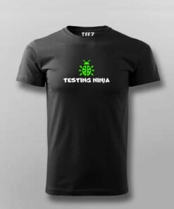 Bug Testing Ninja Men's Tee - Stealth & Accuracy Combined 2 Bug Testing Ninja Mens Tee Stealth Accuracy Combined 3