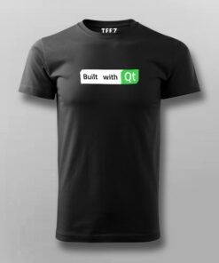 Built With Qt Ultimate Code Craft Mens T Shirt 2