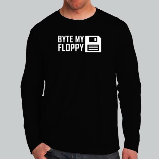 Byte My Floppy  Exclusive Tech Tee