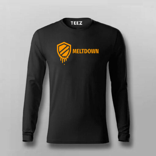 CPU Meltdown Alert Men’s T-Shirt – Stay Informed Techies