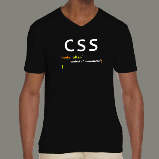 CSS Is Awesome Funny Developer Shirt