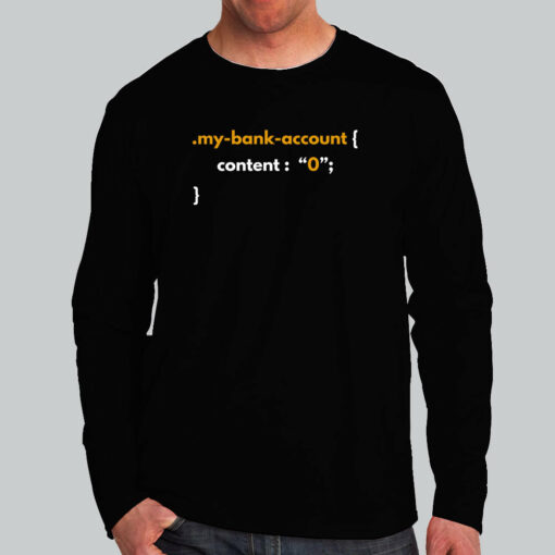 CSS Money Jokes for Web Designers T-Shirt