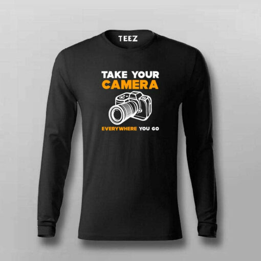 Camera Companion Adventure Men’s Tee – Capture Everywhere