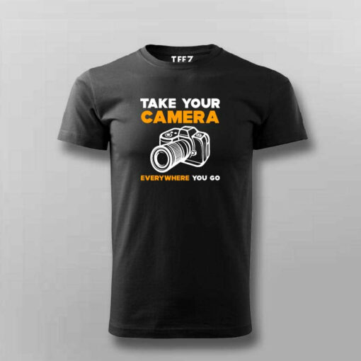 Camera Companion Adventure Men’s Tee – Capture Everywhere