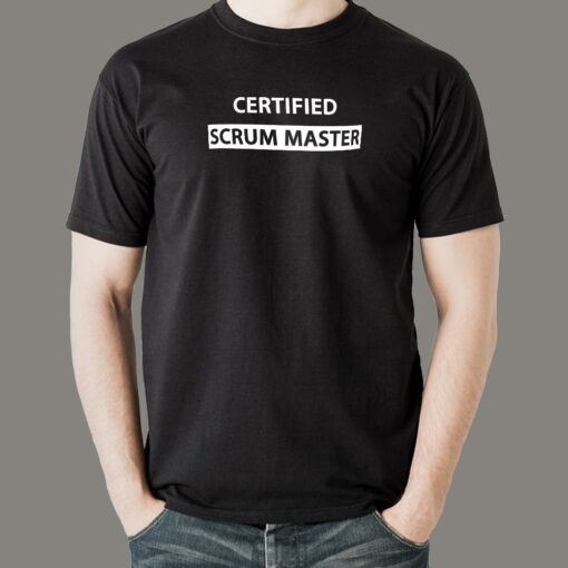 Certified Scrum Master T-Shirt – Leading Agile Teams