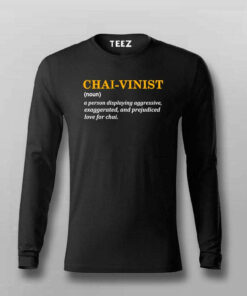 Chai Enthusiast Men’s Tee – Brew Your Day Right