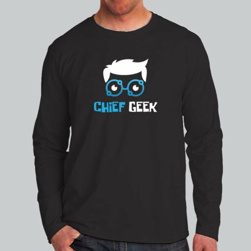 Chief Geek Commanding the Digital World Tee