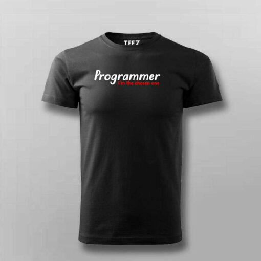 Chosen One Programmer Men’s T-Shirt – Destined to Code