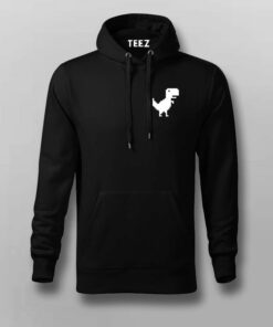 Chrome Dino Chest Logo Men’s Tee – Trendy and Fun