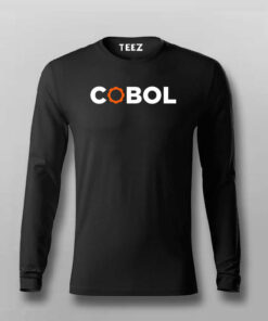 Classic COBOL Coder Men’s T-Shirt – Code Like It’s