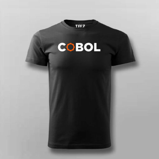 Classic COBOL Coder Men’s T-Shirt – Code Like It’s