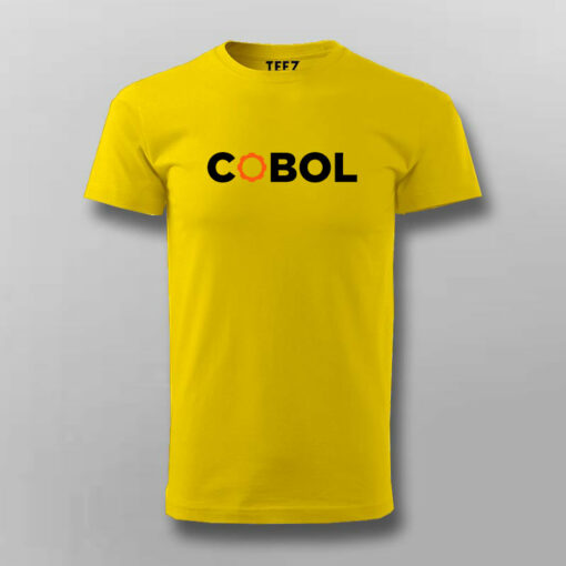 Classic COBOL Coder Men’s T-Shirt – Code Like It’s