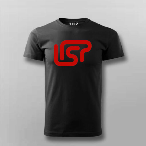 Classic Lisp Logo Men’s Tee for Coding Pros