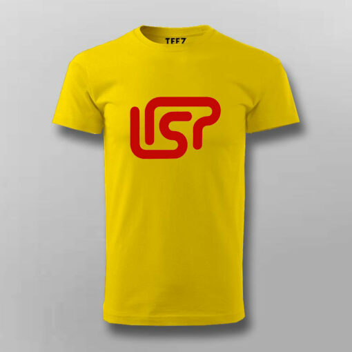 Classic Lisp Logo Men’s Tee for Coding Pros