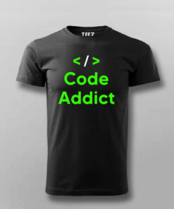 Code Addict Mens T Shirt Always in Debug Mode 3