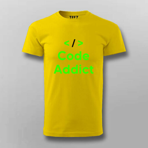 Code Addict Men’s T-Shirt – Always in Debug Mode