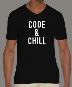 Code And Chill Mens T Shirt Perfect for Relaxed Coding 4