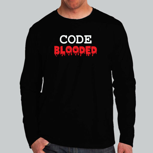 Code Blooded Programmer T-Shirt – Coded to Perfection