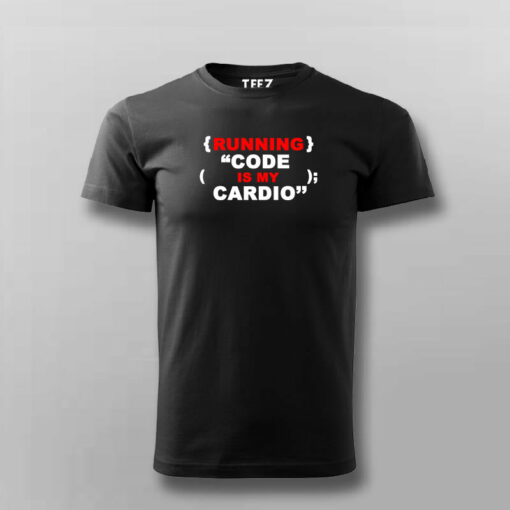 Code Cardio Men’s T-Shirt – Fitness for the Mind