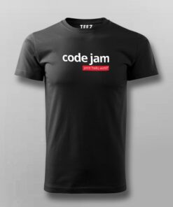 Code Jam Coding Challenge Cotton Tee – Compete & Win