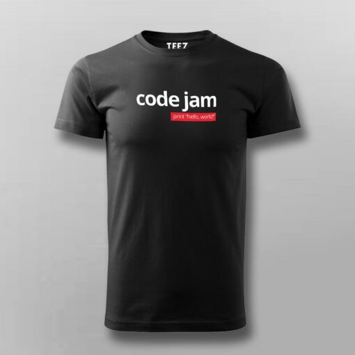 Code Jam Coding Challenge Cotton Tee – Compete & Win