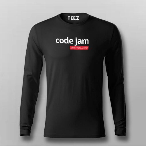 Code Jam Coding Challenge Cotton Tee – Compete & Win