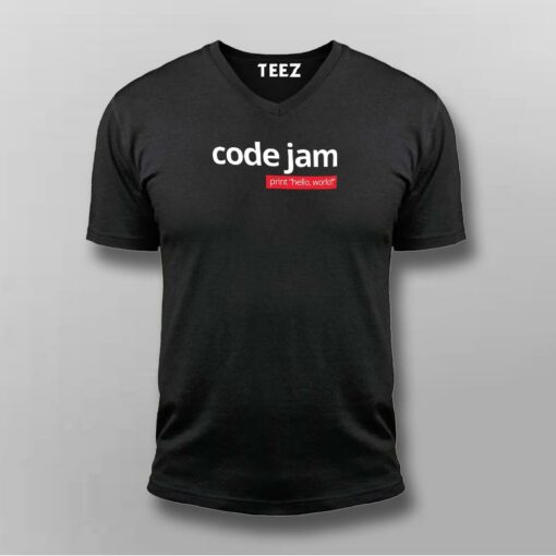 Code Jam Coding Challenge Cotton Tee – Compete & Win