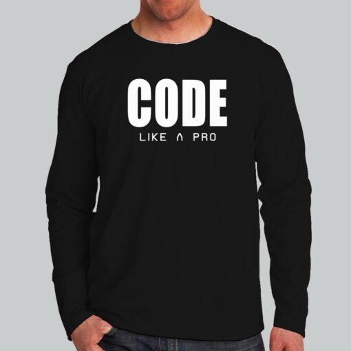 Code Like A Pro Men’s Tech T-Shirt