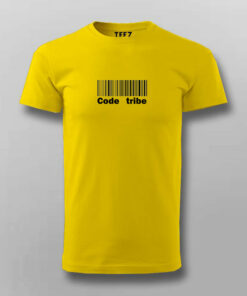 Code Tribe Mens Round Neck Tee Stylish Developer Wear 4
