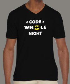 Code Whole Night Mens T Shirt Programmers Midnight Oil 4