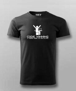 Code Winning Strategy Men's T-Shirt - Triumph in Code 2 Code Winning Strategy Mens T Shirt Triumph in Code 3