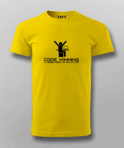 Code Winning Strategy Men's T-Shirt - Triumph in Code 3 Code Winning Strategy Mens T Shirt Triumph in Code 4
