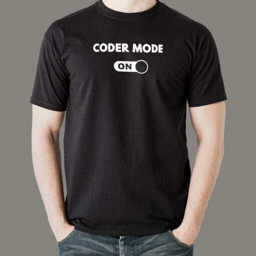 Coder Mode On Tee – Unleash Your Coding Power