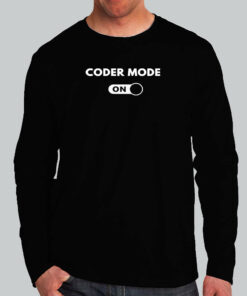 Coder Mode On Tee Unleash Your Coding Power 3