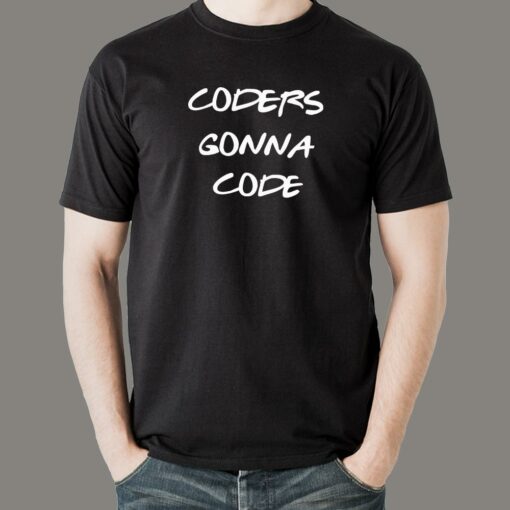 Coders Gonna Code Men’s Developer T-Shirt