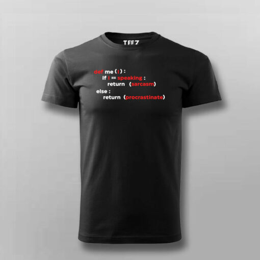 Coder’s Silence Men’s T-Shirt – Debugging in Progress