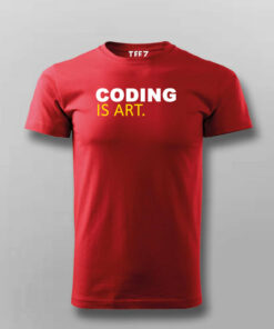 Coding Is Art T-Shirt