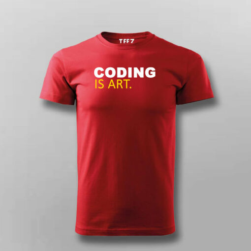 Coding Is Art T-Shirt