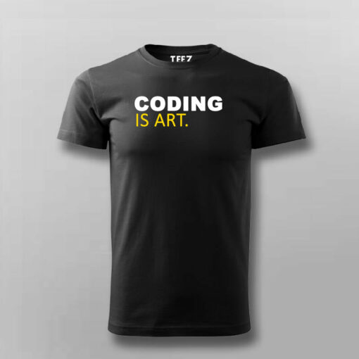 Coding Is Art T-Shirt