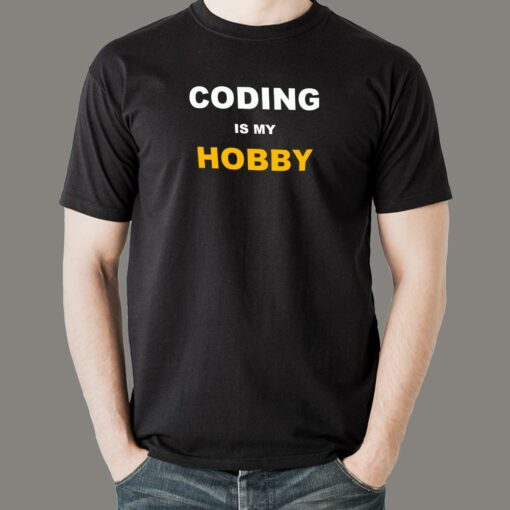 Coding Is My Hobby Men’s Casual Tee