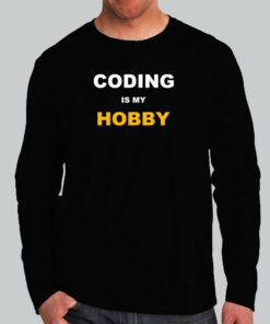 Coding Is My Hobby Men’s Casual Tee