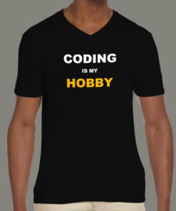 Coding Is My Hobby Men's Casual Tee 2 Coding Is My Hobby Mens Casual Tee 3