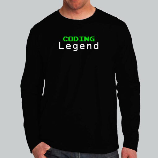 Coding Legend’ – Essential Tee for Skilled Programmers