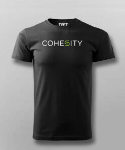 Cohesity Mens Round Neck Tee Stylish and Modern Tech Wear 3