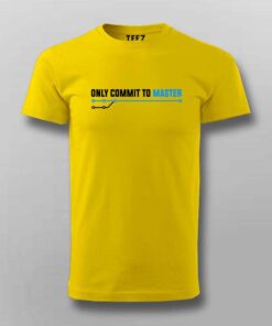 Commit To Master Men's T-Shirt - Git Guru's Mantra 3 Commit To Master Mens T Shirt Git Gurus Mantra 4
