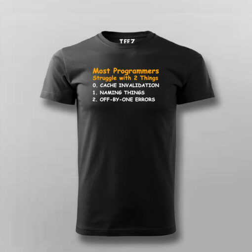 Computer Science Hard Things Men’s Tee – Face The Challenge