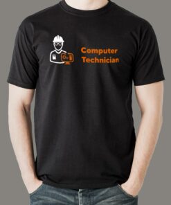 Computer Technician T Shirt For Men 2